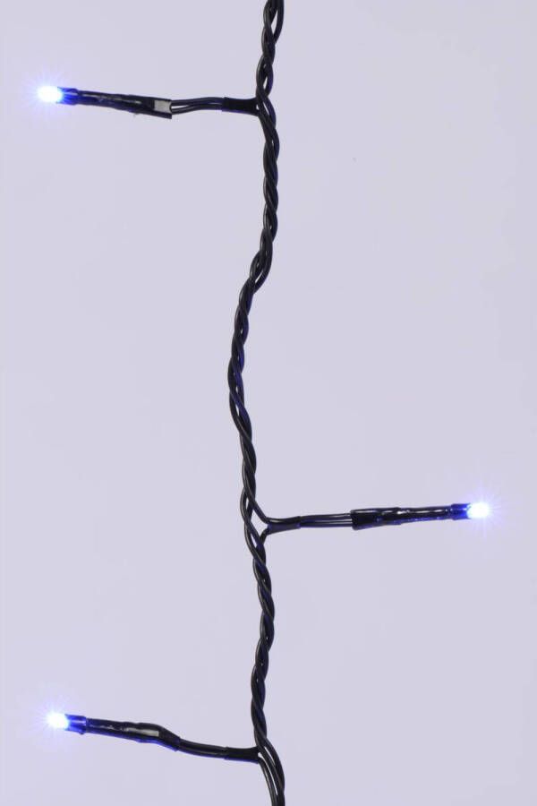 Lumineo LED fonkelverlichting buiten blauw 9 m