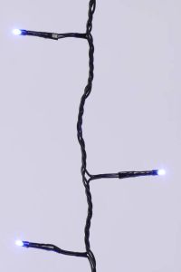 Lumineo Kerstverlichting twinkle met timer blauw buiten 120 lampjes boomverlichting Kerstverlichting kerstboom