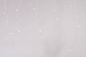 Lumineo Kerstverlichting IJspegel koel wit 1100 cm 259 lampjes Kerstverlichting lichtgordijn