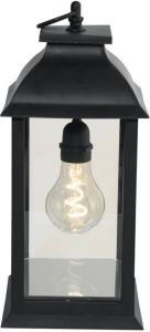 Luxform Tafellamp op batterijen LED Black Lantern A60