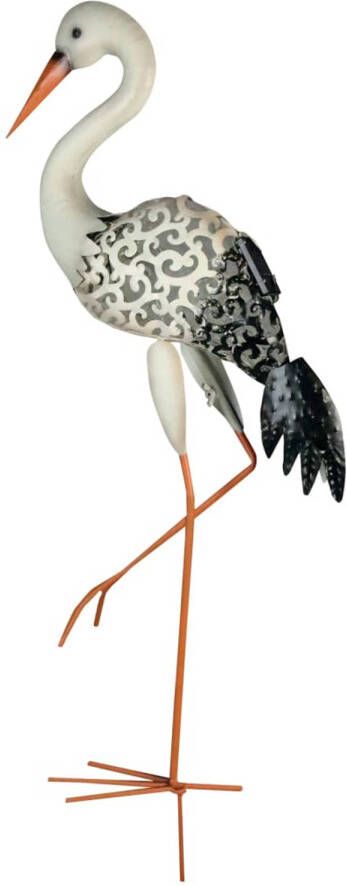 Luxform Tuindecoratie LED-lamp solar Stork meerkleurig 30112