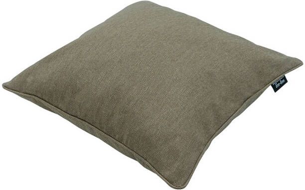 Madison Sierkussen 50x50 Taupe Beige Recycled Canvas