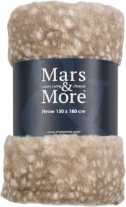 Mars & More plaid hert 130 x 180cm