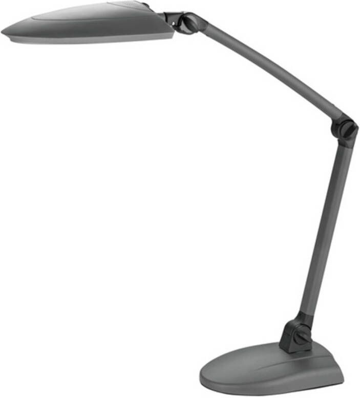 De Merk Discounter bureaulamp Alco LED zwart antraciet 10 Watt 230 volt