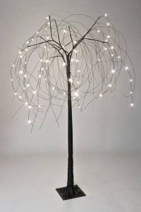 MaxxHome Decoratieve Kerstboom Lichttak Wilgenboom 80cm 72 LED Warm wit licht