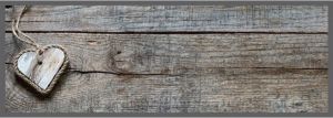 MD-Entree Keukenloper Cook&Wash Heart Wood 50 x 150 cm