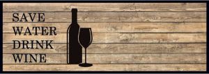 MD-Entree Keukenloper Cook&Wash Water Wine 50 x 150 cm
