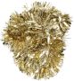 Merkloos 1x Gouden kerstboom tinsel folie slingers 200 x 15 cm Kerstslingers - Thumbnail 2