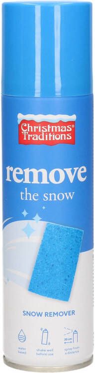 Christmas Tradition 1x Sneeuwsprays sneeuw spuitbussen 125 ml reinigingssprays Decoratiesneeuw