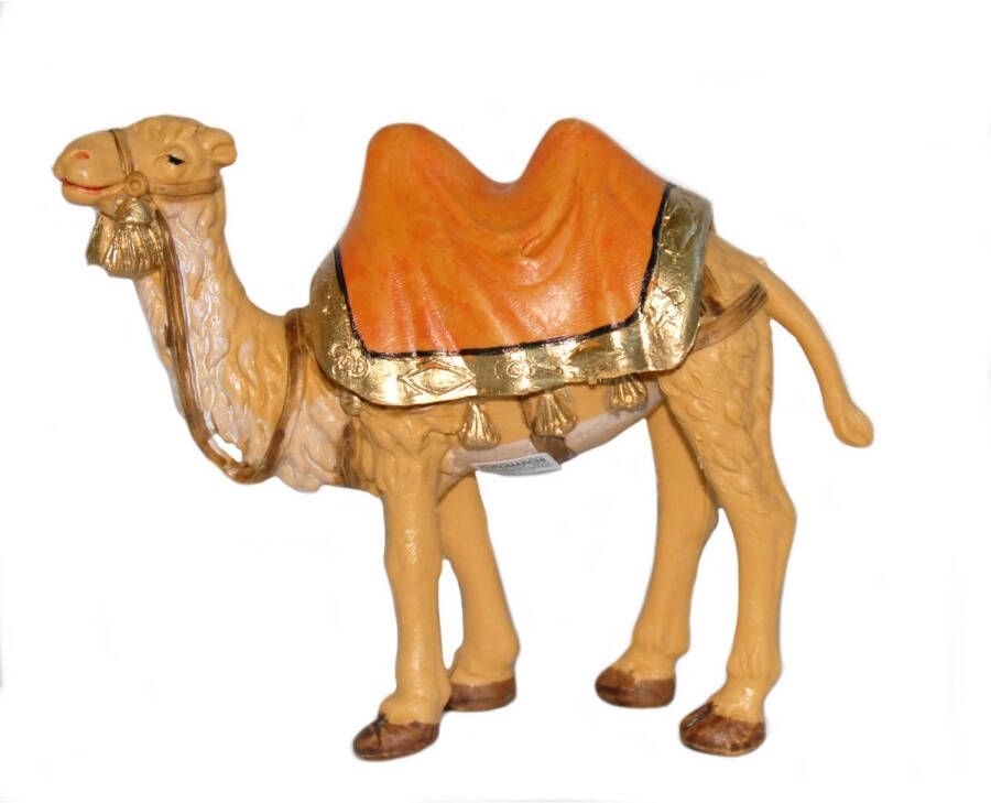 Merkloos Beeldje van een kameel 12 cm dierenbeeldjes Beeldjes