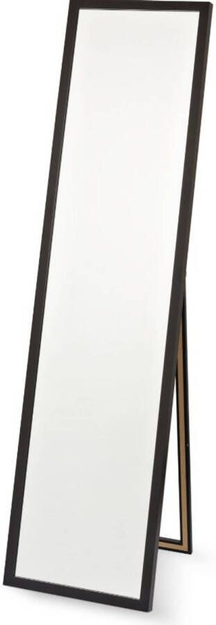 Merkloos Blokker staande spiegel 33 5 x 148 cm zwart