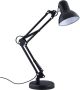 Merkloos Bureaulamp Verstelbaar Retro Klassiek 1x40 watt Zwart Copy - Thumbnail 1