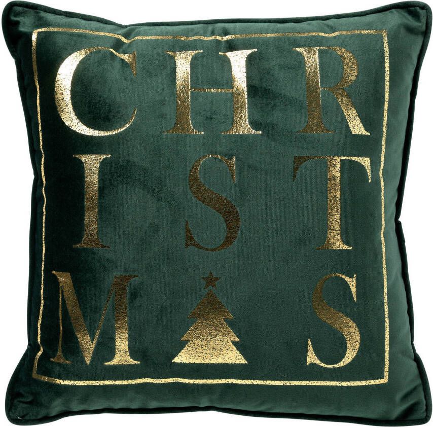 Sierkussen.nl Textino CHRISTMAS Sierkussen 45x45 cm Kerst Mountain View do
