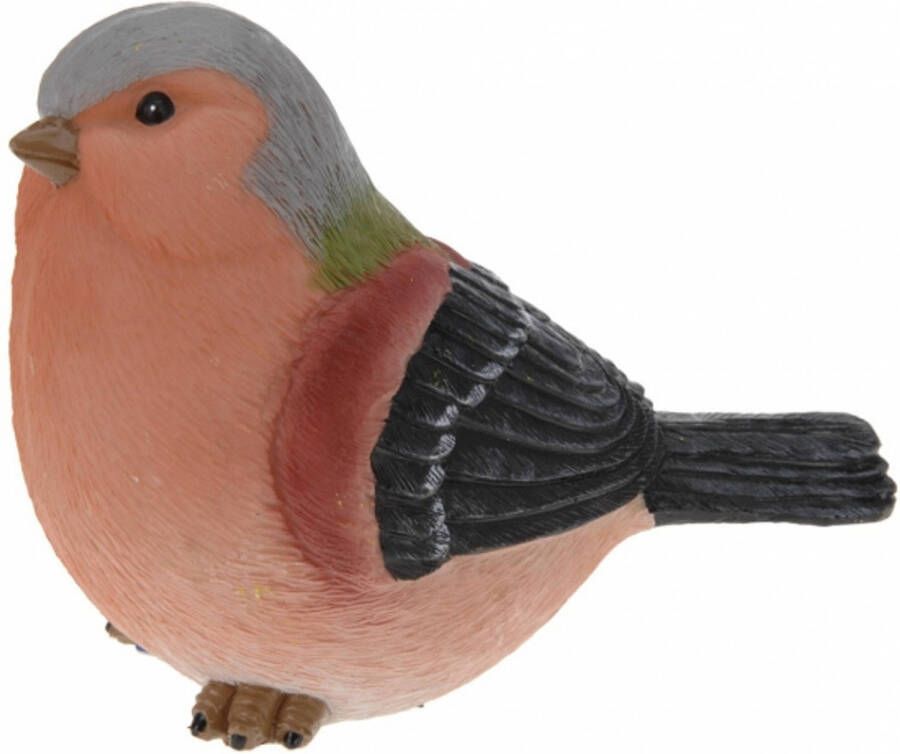 Merkloos Decoratie vogeltje Vink 17 cm Beeldjes