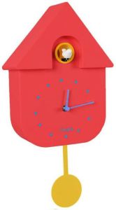 Merkloos Fisura Cuckoo House Koekoeksklok Aanpasbaar Volume Rood
