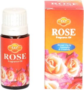 Merkloos Geurolie rode rozen 10 ml flesje Aromaolie parfumolie voor in geurbranders Huisparfum navulling Aromatische oliAn geurolie