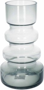 Merkloos Glazen vaas vazen Meandra 16 x 30 cm Bloemenvazen van glas Vazen