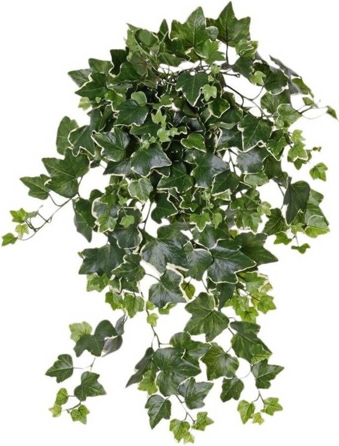 Merkloos Groene witte Hedera Helix klimop weerbestendige kunstplanten 65 cm Kunstplanten