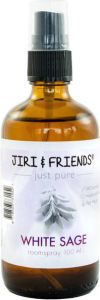 Jiri & Friends Jiri and Friends huisparfum witte salie 100 ml Aromatherapie white sage Smudgen Reinigingsrituelen Geesten verdrijven geuren geurolie