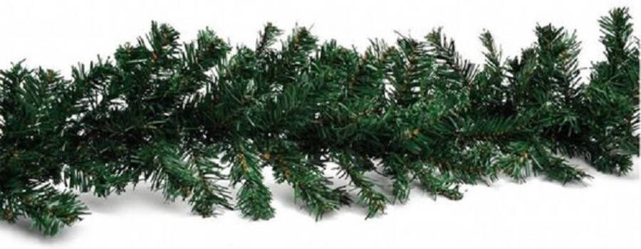 Merkloos Kerst dennen takken slinger groen 270 cm Guirlandes