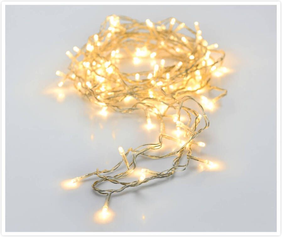 Merkloos Kerstverlichting lichtsnoer wit 80 lampjes Kerstverlichting kerstboom