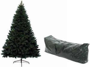Merkloos Kunst kerstboom Canada Spruce 180 cm met opbergzak Kunstkerstboom