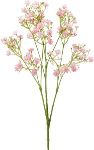 Merkloos Kunstbloemen Gipskruid Gypsophila takken lichtroze 68 cm Kunstplanten en steelbloemen Kunstbloemen