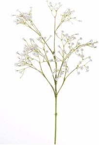 Merkloos Kunstbloemen Gipskruid Gypsophila takken wit 65 cm Kunstplanten en steelbloemen Kunstbloemen
