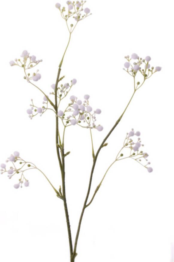 Merkloos Kunstbloemen Gipskruid Gypsophila takken wit 66 cm Kunstbloemen