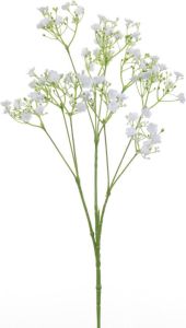 Merkloos Kunstbloemen Gipskruid Gypsophila takken wit 70 cm Kunstplanten en steelbloemen Kunstbloemen