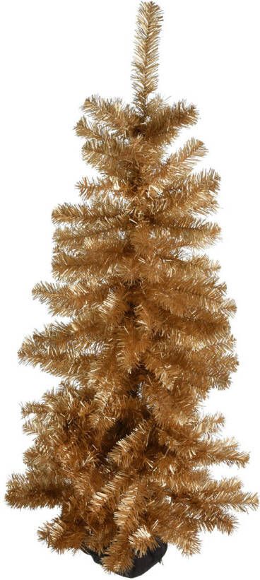 Merkloos Kunstboom kunst kerstboom goud 120 cm Kunstkerstboom