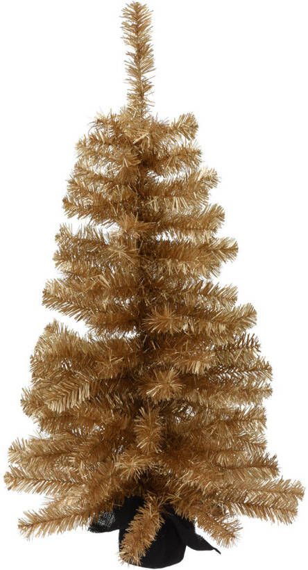 Merkloos Kunstboom kunst kerstboom goud 90 cm Kunstkerstboom