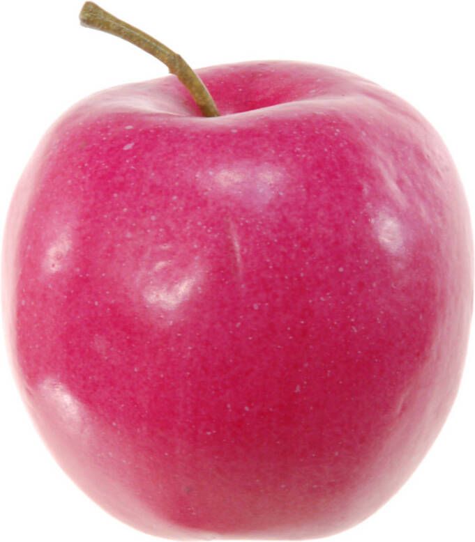 Merkloos Kunstfruit decofruit appel appels ongeveer 8 cm rood Kunstbloemen