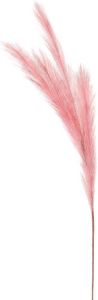 Merkloos Kunstgras rietgras takken losse steel pluimen pampasgras roze 80 cm Kunsttakken