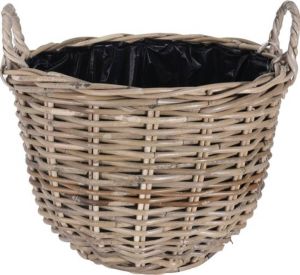 Merkloos Mand met Handvatten 50x40cm