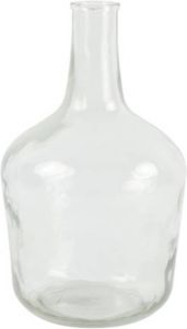 Countryfield Vaas transparant helder glas XL fles D25 x H42cm