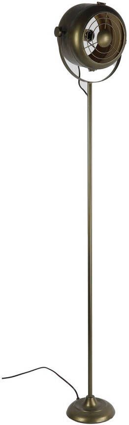 Merkloos Non-Branded vloerlamp Miller 151 cm E27 staal 40W brons