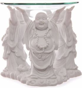 Merkloos Oliebrander Boeddha 11 Cm