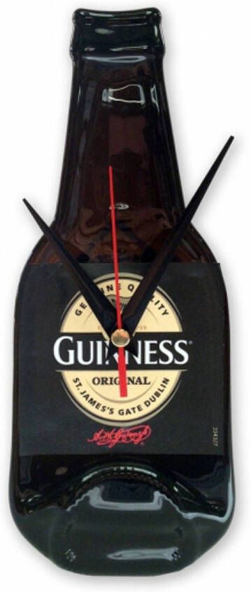 Merkloos Originele Guinness bierfles klok Wandklokken