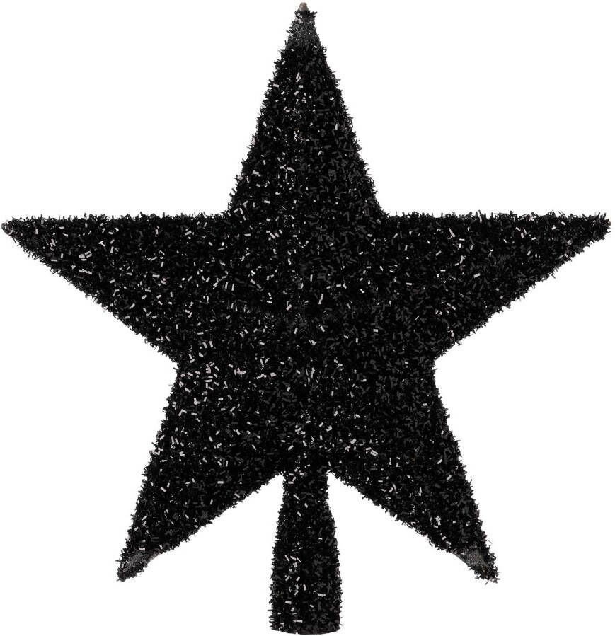 Merkloos Piek ster zwart 30cm