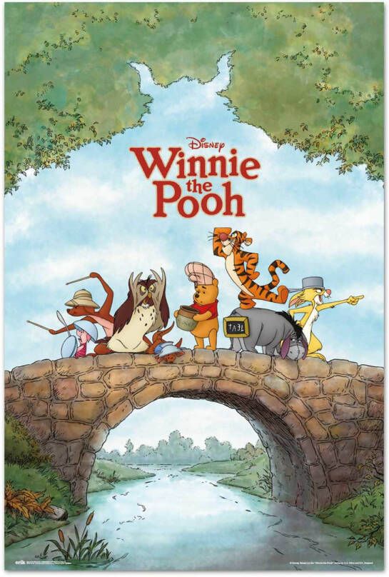 Merkloos Poster Disney Winnie the Pooh Anniversary 61x91 5cm