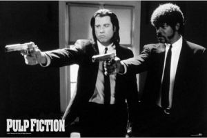 Merkloos Poster Pulp Fiction Guns 61 X 91 5 Cm