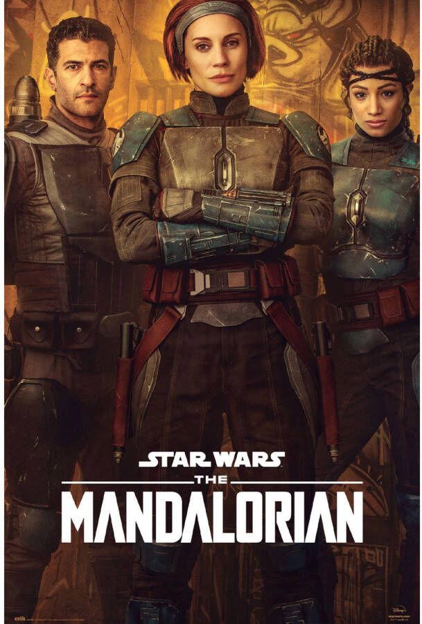 Yourdecoration Grupo Erik Star Wars The Mandalorian Bo-Katan Poster 61x91 5cm