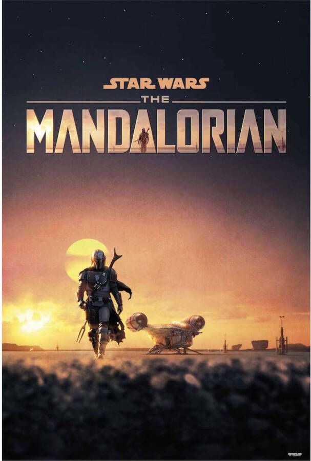 Merkloos Poster The Mandalorian 61x91 5cm