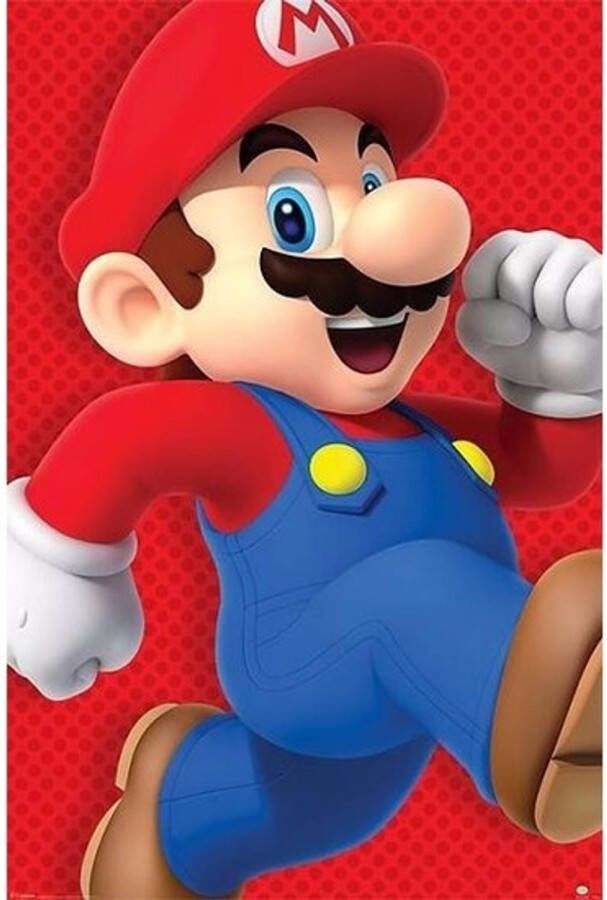 Merkloos Super Mario kinder posters 61 x 92 cm Posters
