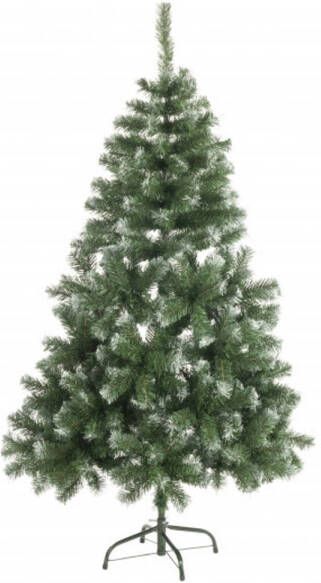 Merkloos Tweedekans kerstboom kunstboom besneeuwd 120 cm Kunstkerstboom