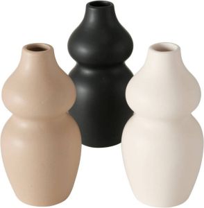Merkloos Vaas Maruba porselein Ø8xh16cm