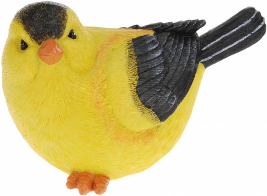 Merkloos Decoratie vogeltje Wielewaal 17 cm Beeldjes