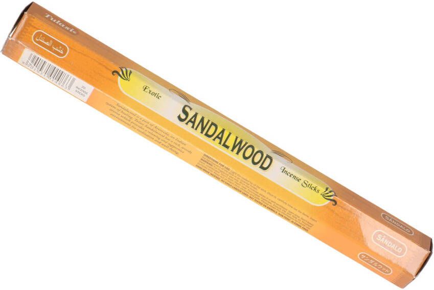 Merkloos Wierook stokjes sandalwood sandelhout 20 stuks Wierookstokjes