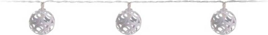Merkloos Kerstverlichting lichtsnoer LED ballen D17 cm Kerstverlichting kerstboom